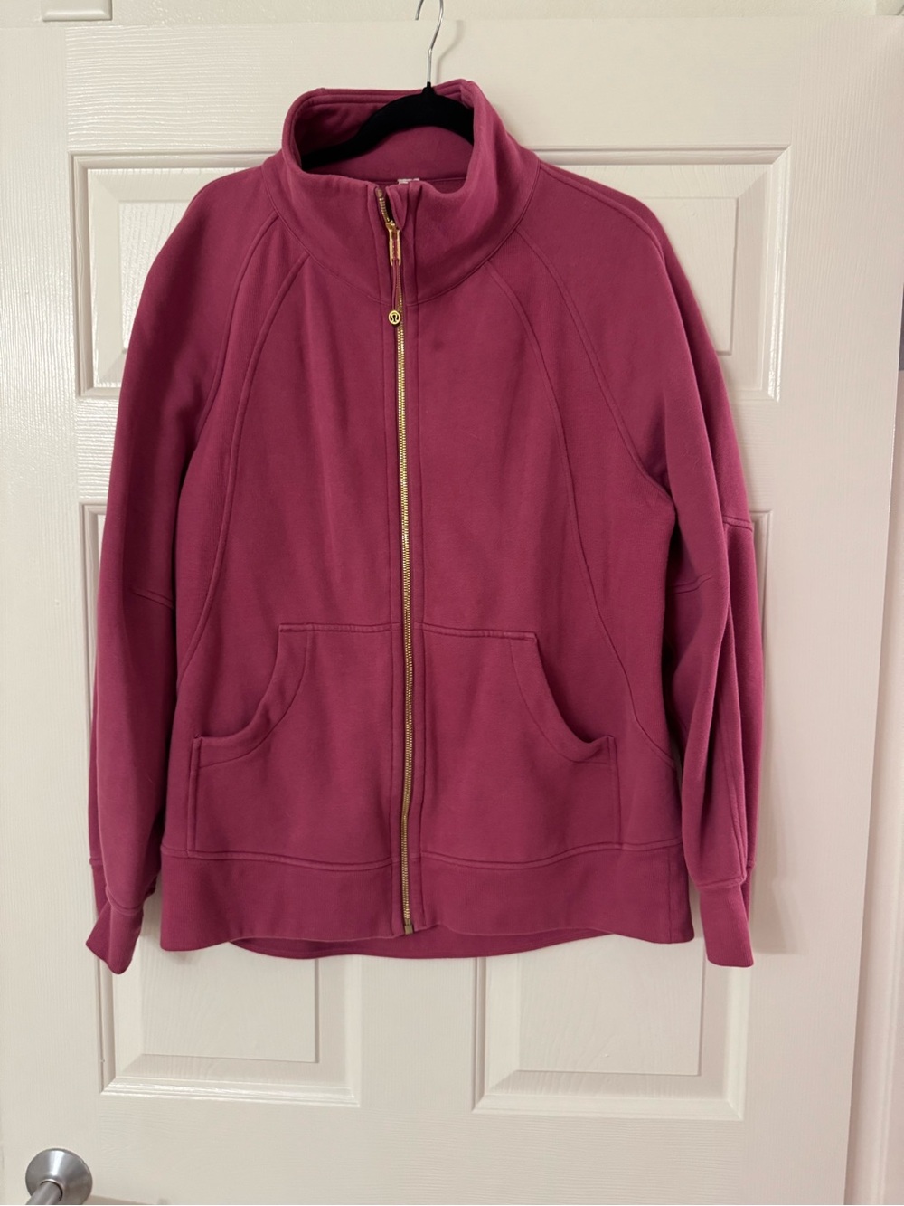 lululemon athletica Rose Zip-Up Bomber Jacket with Gold Zipper